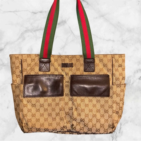 GUCCI GG Monogram Web Tote Bag (project) - Picture 1 of 16